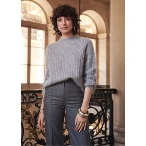 Sézane Gray Dwee Jumper Sweater